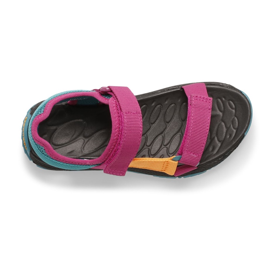 Merrell Kahuna Web Sandalia Para Niños Grandes Berry-multi
