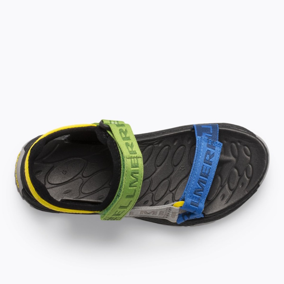 Merrell Big Kid's Kahuna Web Sandalia Negro-multi