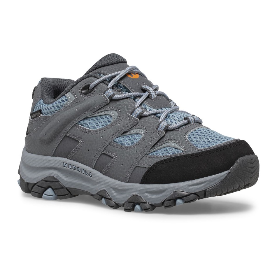 Merrell Moab 3 Zapatillas Impermeables De Encaje Bajo Para Niños Grandes Altitud