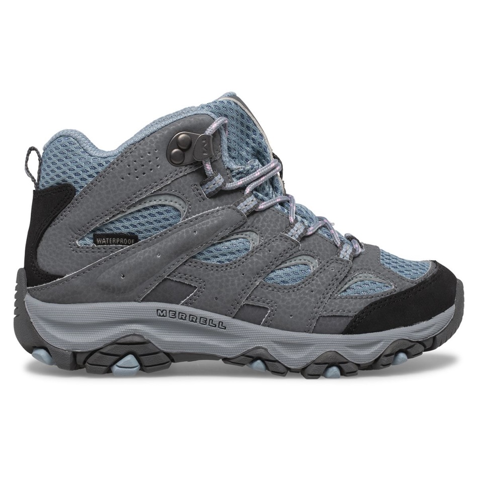 Merrell Moab 3 Mid Botas Impermeables Para Niños Grandes Altitud