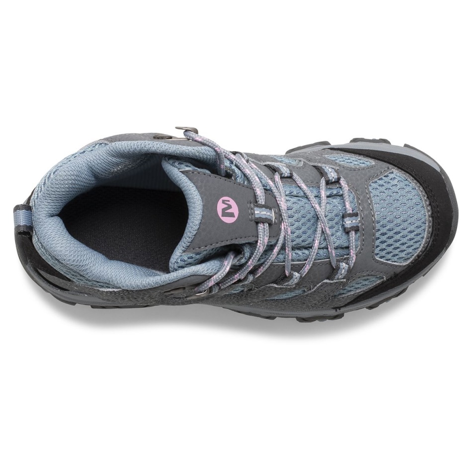 Merrell Moab 3 Mid Botas Impermeables Para Niños Grandes Altitud
