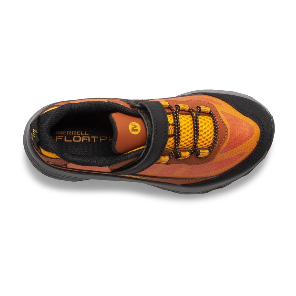 Merrell Big Kid's Moab Speed Low A/c Impermeable Naranja-negro