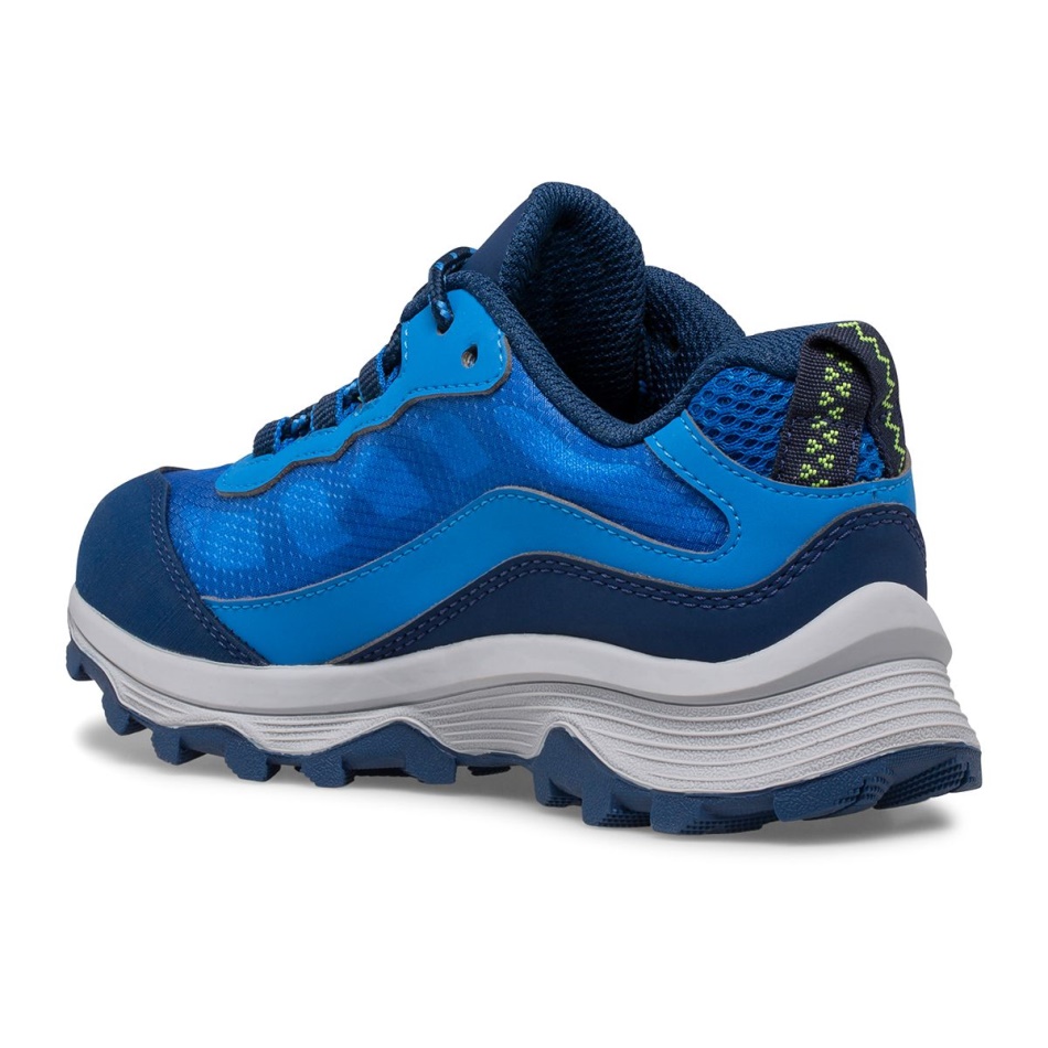 Merrell Big Kid's Moab Speed Low Impermeable Azul