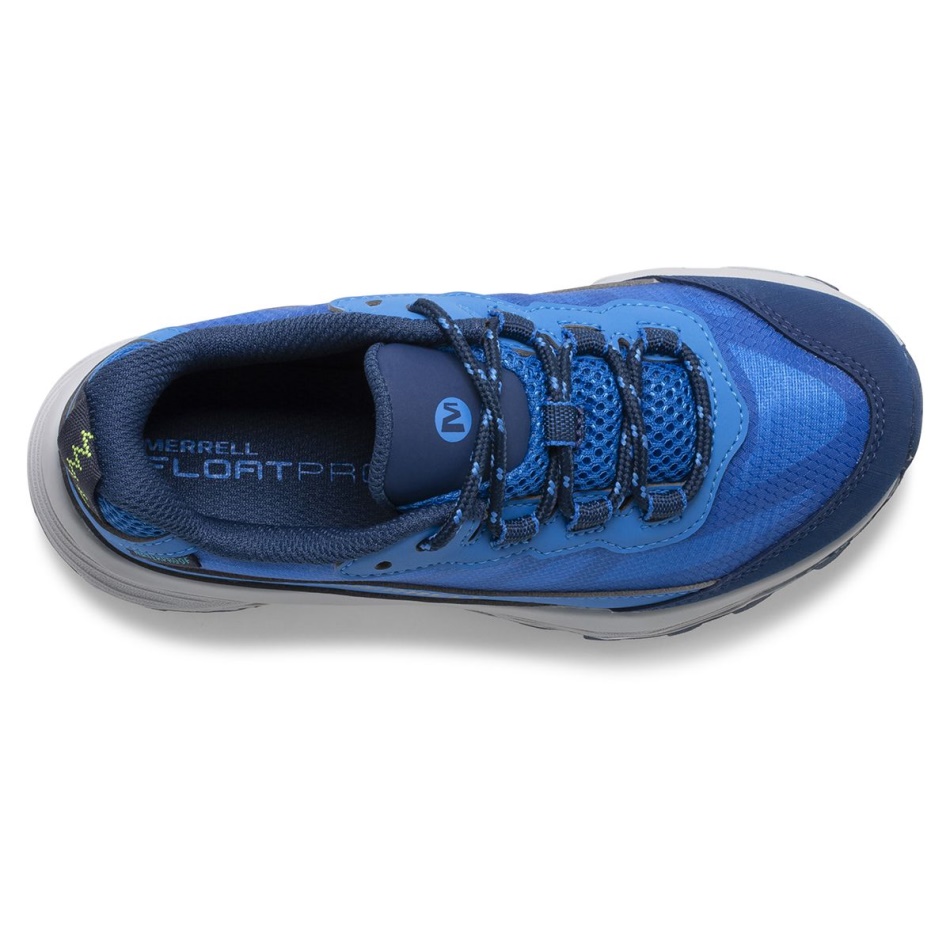 Merrell Big Kid's Moab Speed Low Impermeable Azul
