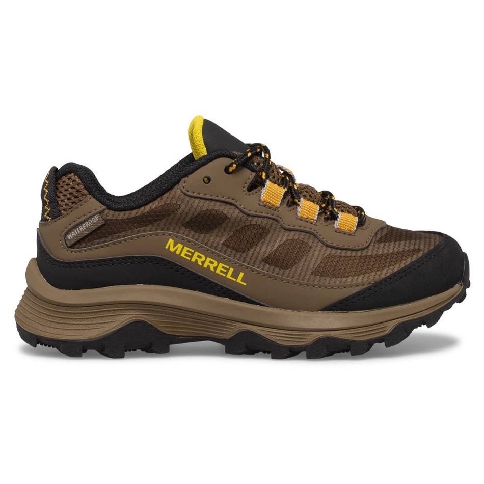 Merrell Big Kid's Moab Speed Low Impermeable Nogal