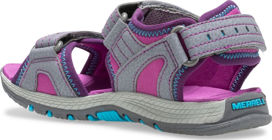 Merrell Panther Sandalia 2.0 Niño Grande Gris
