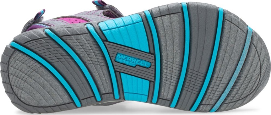 Merrell Panther Sandalia 2.0 Niño Grande Gris