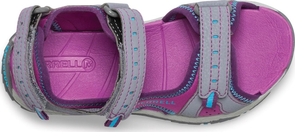 Merrell Panther Sandalia 2.0 Niño Grande Gris