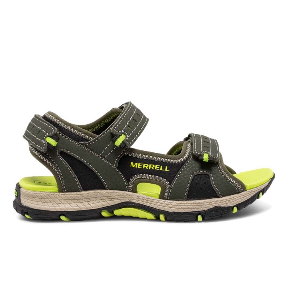 Merrell Panther Sandalia 2.0 Niño Grande Verde Oliva