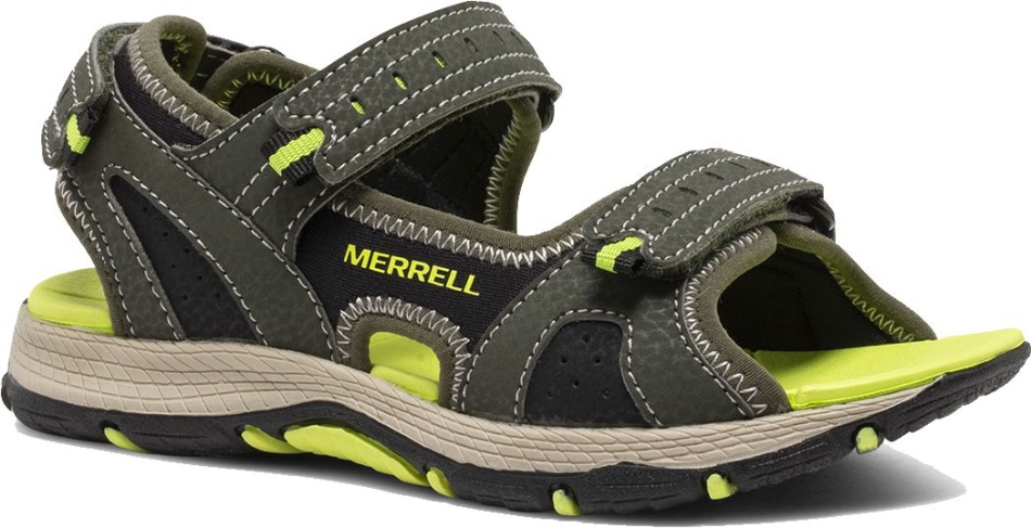 Merrell Panther Sandalia 2.0 Niño Grande Verde Oliva