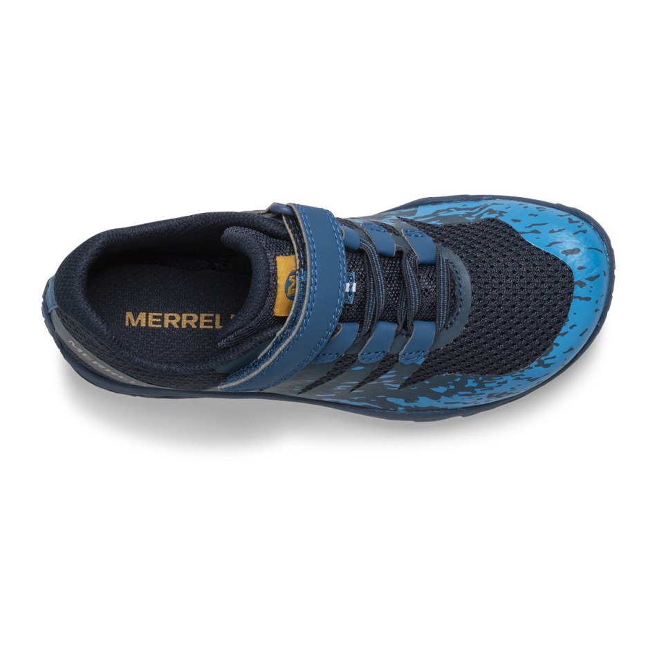 Merrell Niño Grande Trail Guante 5 Aire Acondicionado Zapato Tahoe