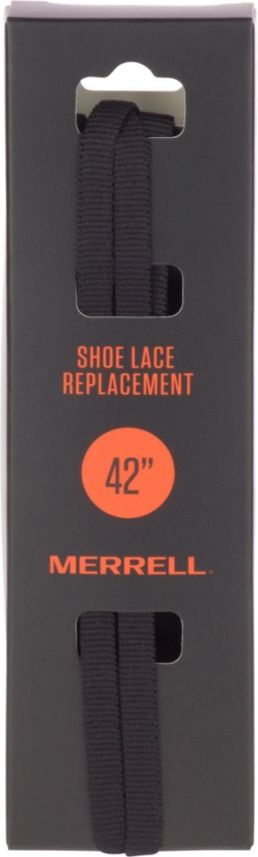 Cordones Planos Merrell Negros