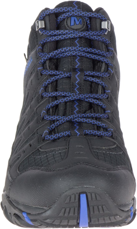 Merrell Accentor Sport Mid Gore-Tex Para Hombre, Color Negro Y Sodalita