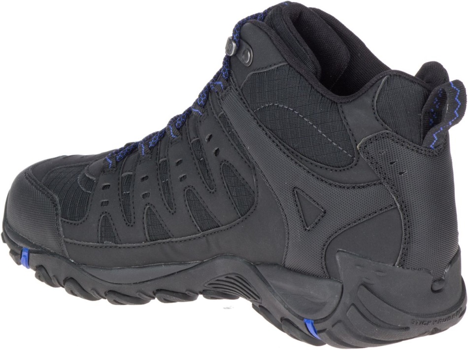 Merrell Accentor Sport Mid Gore-Tex Para Hombre, Color Negro Y Sodalita