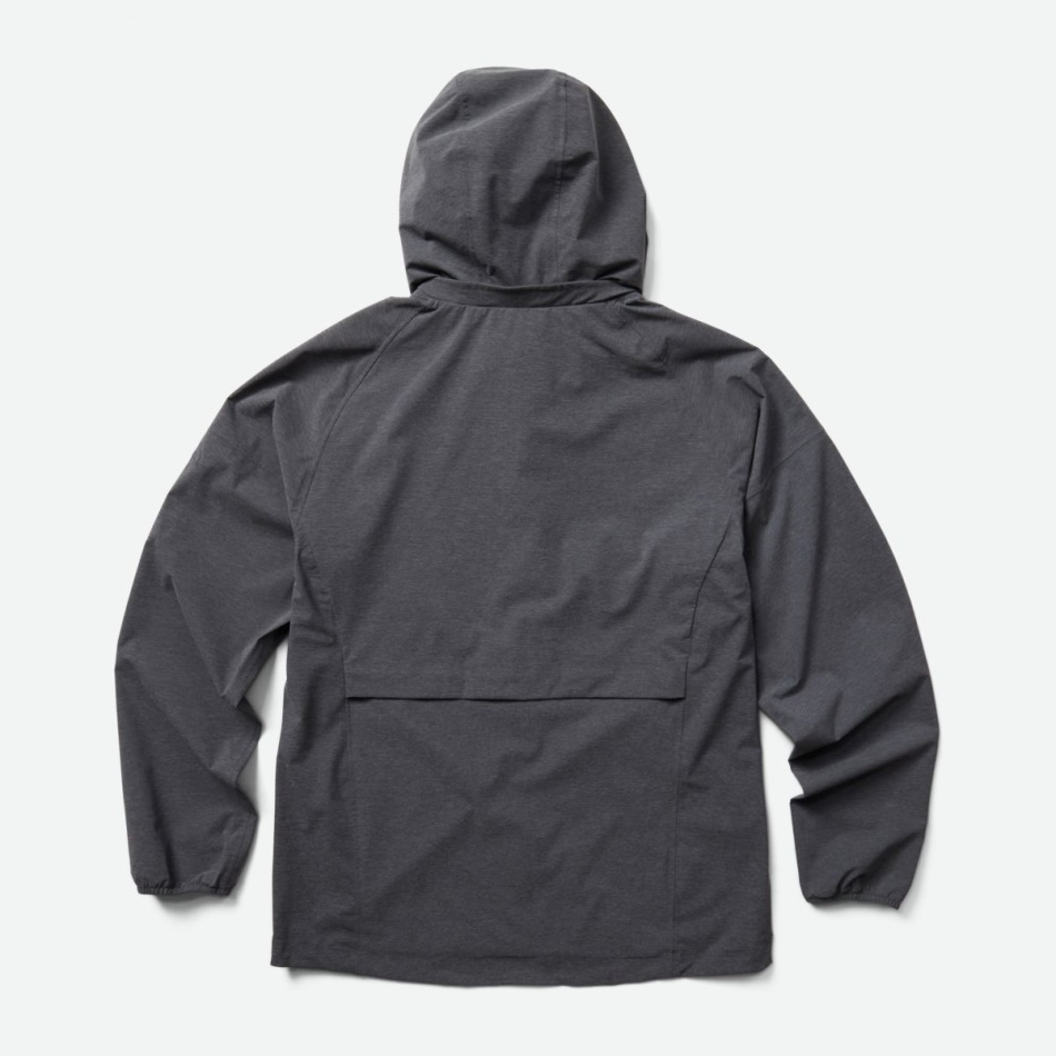 Merrell Alpine Packable Rain Shell Para Hombre Negro Jaspeado