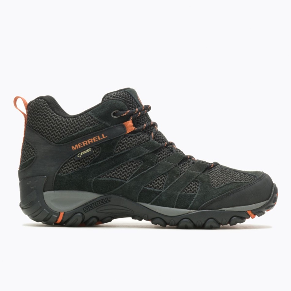 Merrell Hombre Alverstone Mid Gore-tex Negro