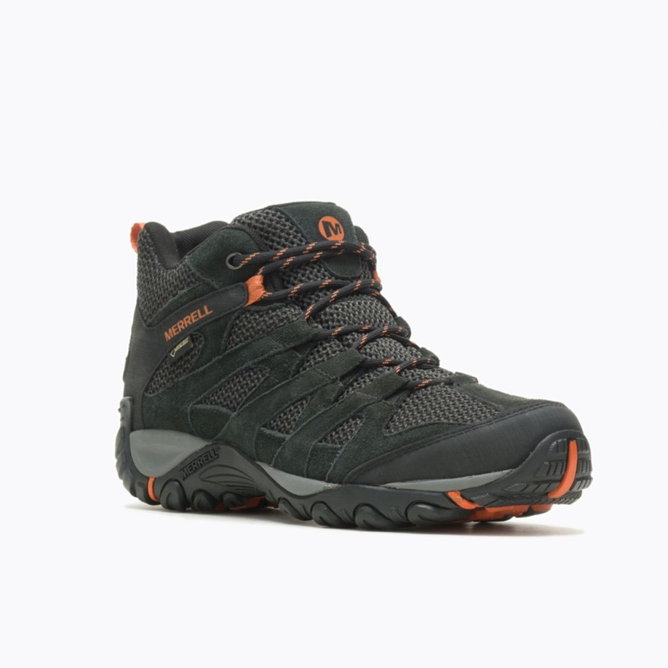 Merrell Hombre Alverstone Mid Gore-tex Negro