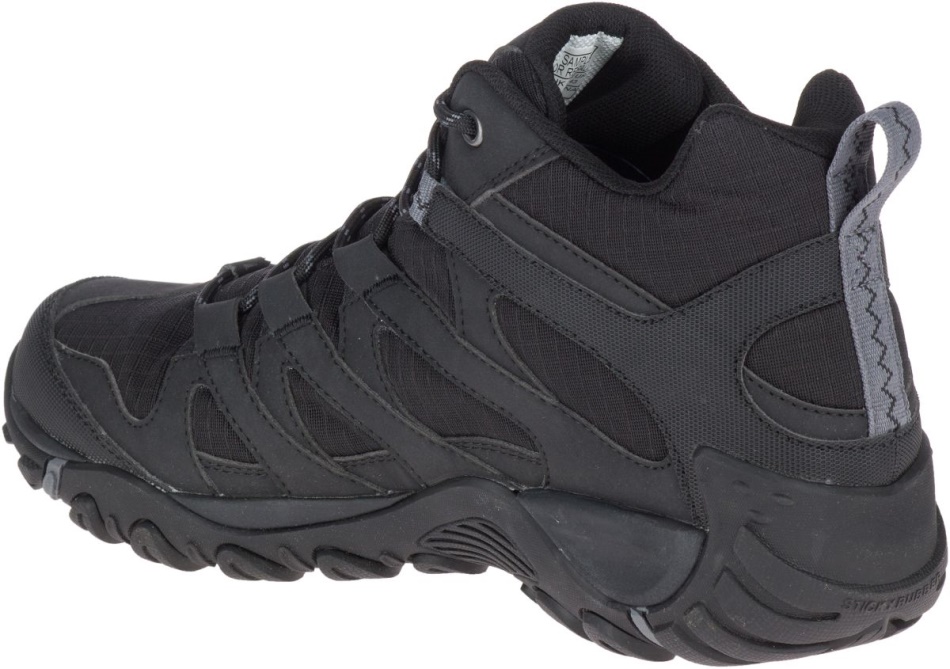 Merrell Hombre Alverstone Sport Mid Gore-tex Negro-rock