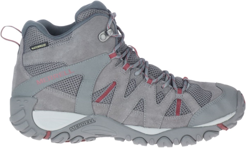 Merrell Deverta 2 Mid Impermeable Para Hombre Carbon-sable
