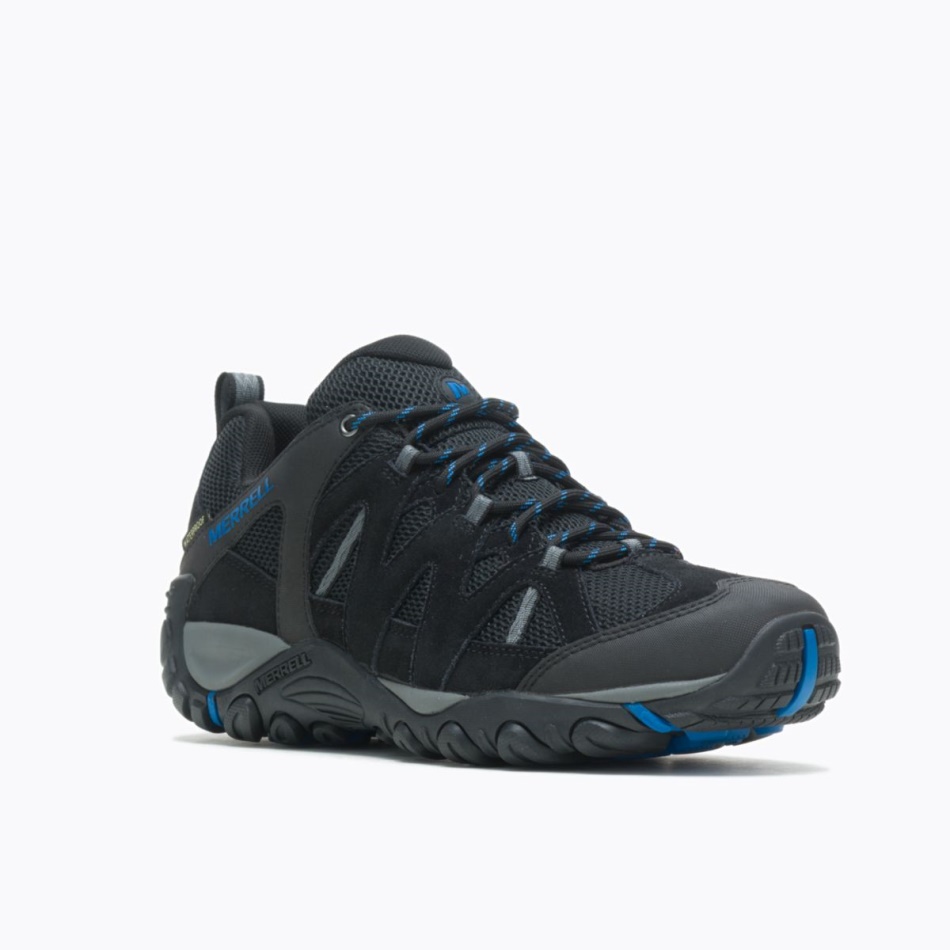 Merrell Hombre Deverta 2 Impermeable Negro-azul