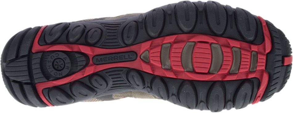 Merrell Hombre Deverta 2 Impermeable Roca-fiery Rojo