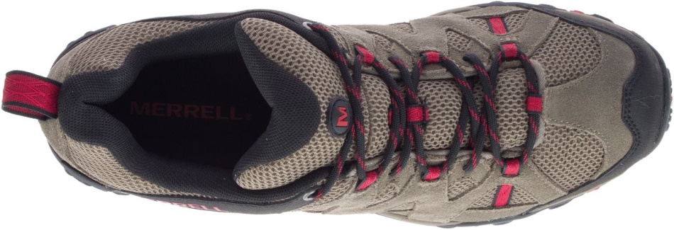 Merrell Hombre Deverta 2 Impermeable Roca-fiery Rojo