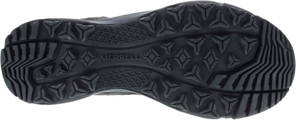 Merrell Hombre Erie Mid Cuero Impermeable Negro