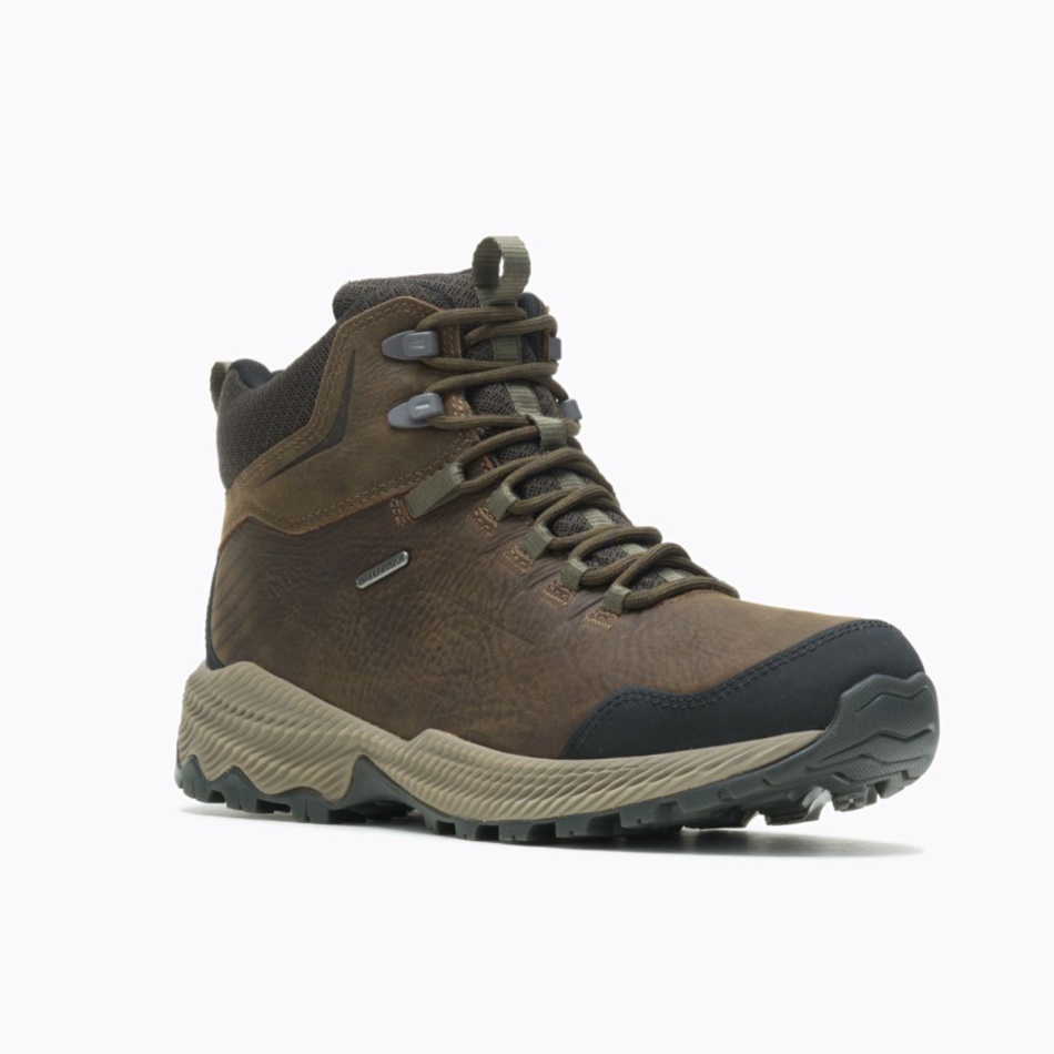 Merrell Forestbound Mid Impermeable Para Hombre Nublado