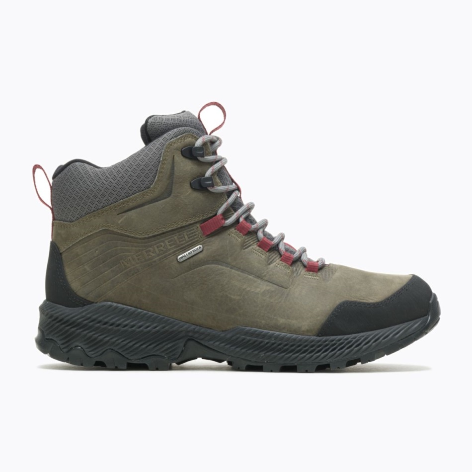 Merrell Forestbound Mid Impermeable Hombre Gris Merrell