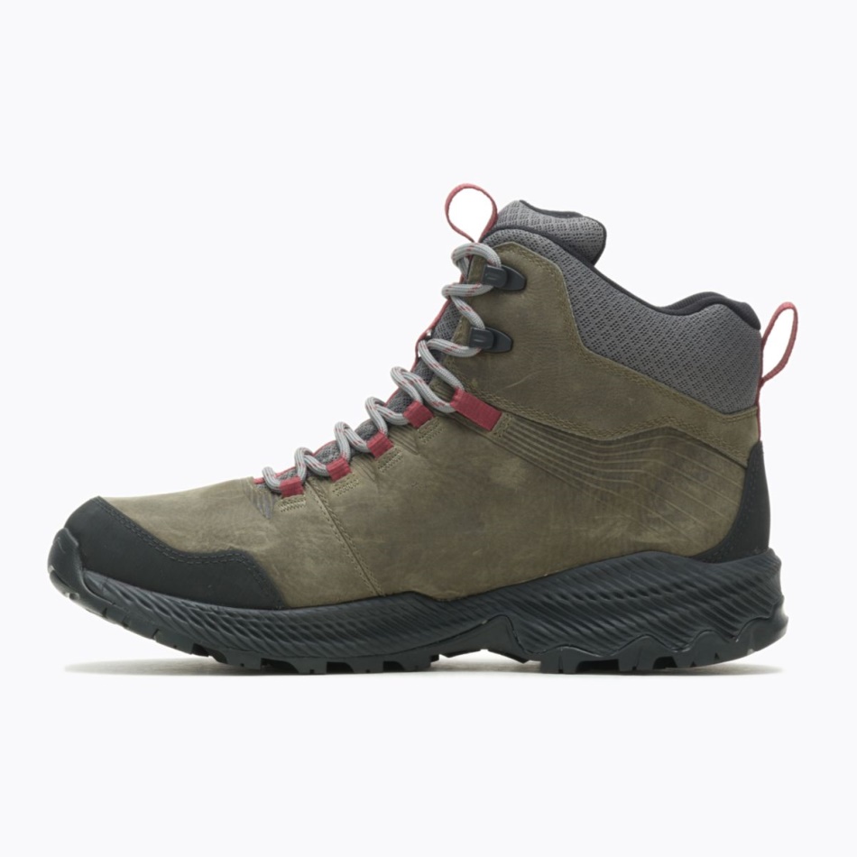 Merrell Forestbound Mid Impermeable Hombre Gris Merrell