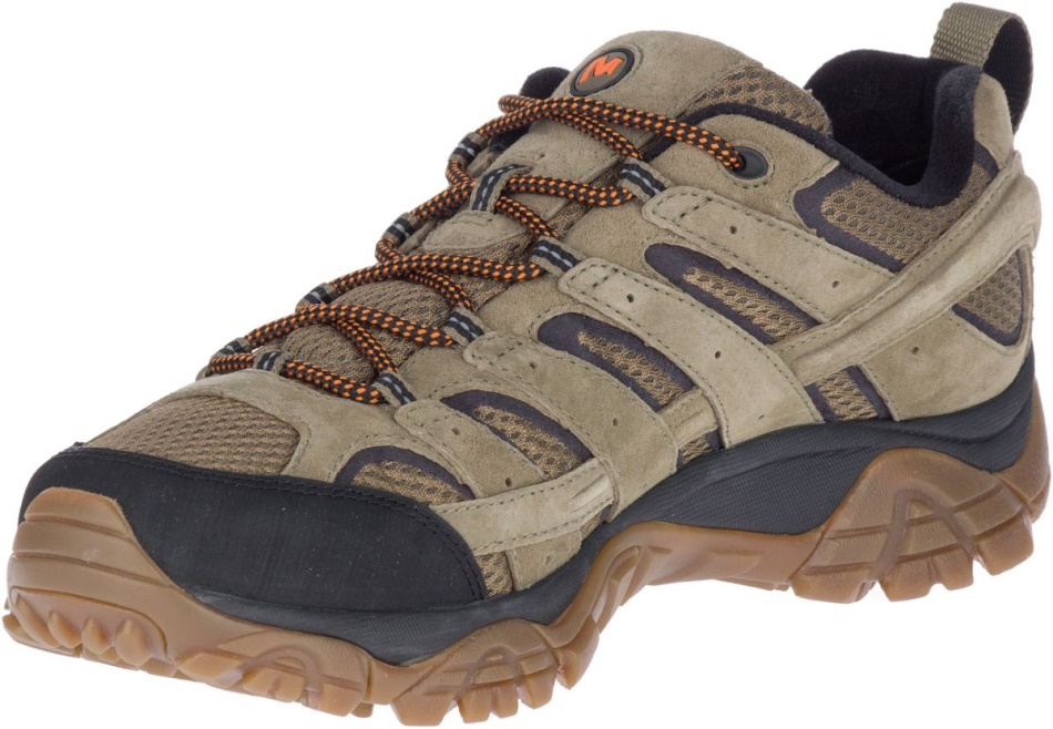 Merrell Hombre Moab 2 Cuero Gore-tex Verde Oliva