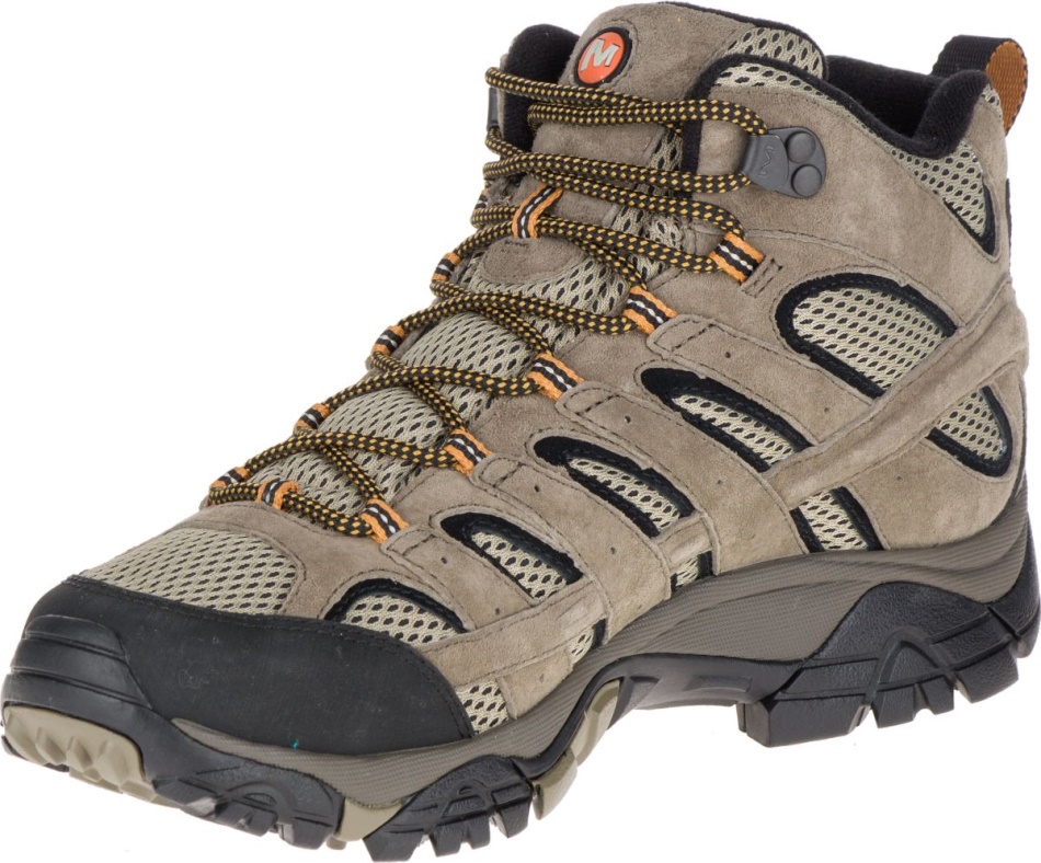 Merrell Hombre Moab 2 Cuero Mid Gore-tex Pecan