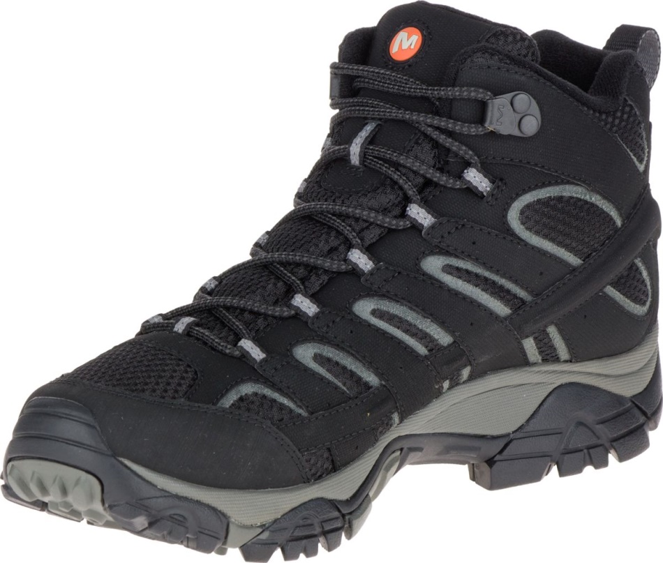 Merrell Hombre Moab 2 Mid Gore-tex Negro