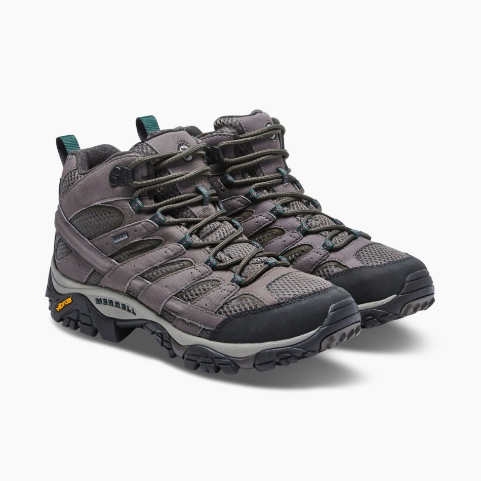 Merrell Moab 2 Mid Gore-tex Boulder Hombre
