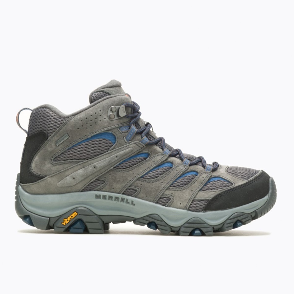 Merrell Hombre Moab 3 Mid Gore-tex Granite-poseidon
