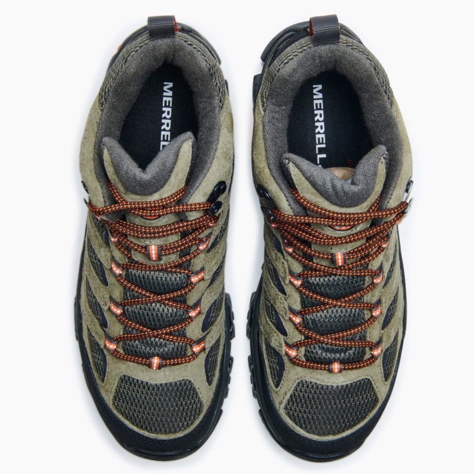 Merrell Hombre Moab 3 Mid Gore-tex Verde Oliva