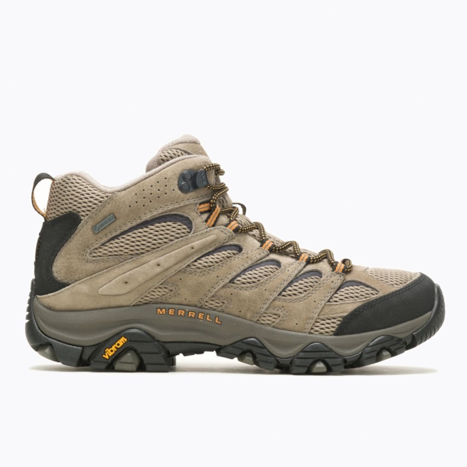 Merrell Hombre Moab 3 Mid Gore-tex Pecan