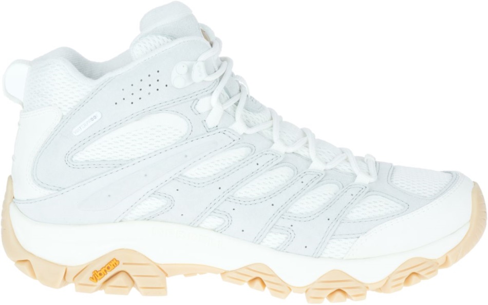 Merrell Hombre Moab 3 Mid Impermeable Sin Teñir Sin Teñir