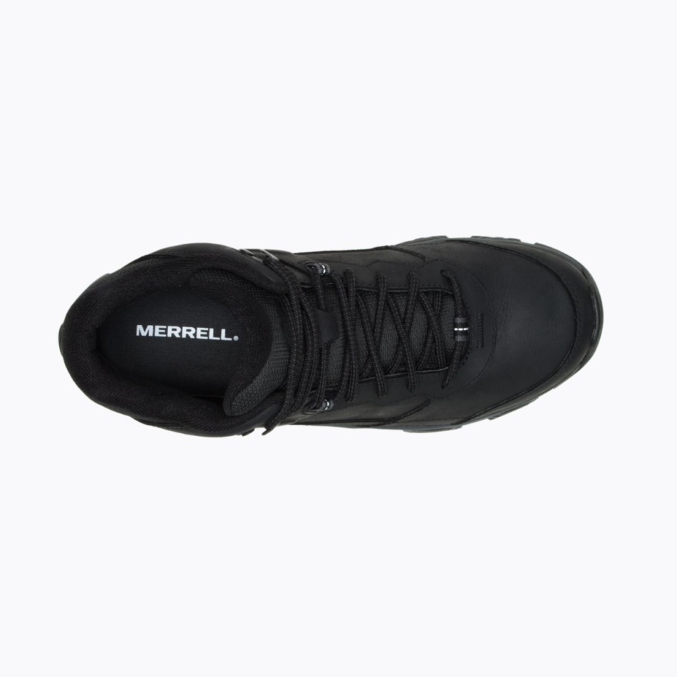 Merrell Hombre Moab Adventure 3 Mid Impermeable Negro