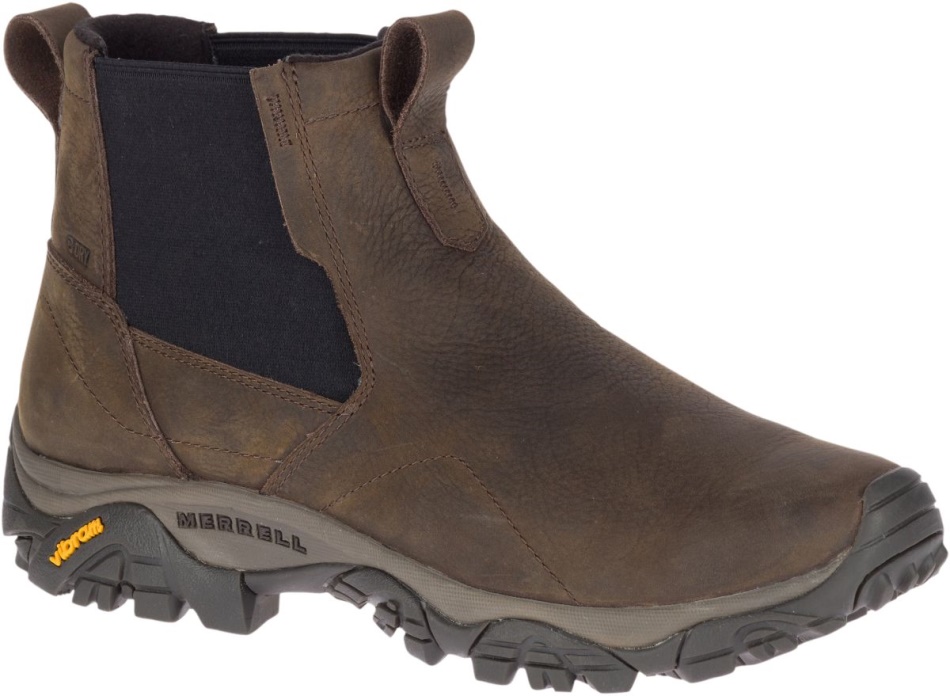 Merrell Hombre Moab Adventure Chelsea Polar Impermeable Marrón