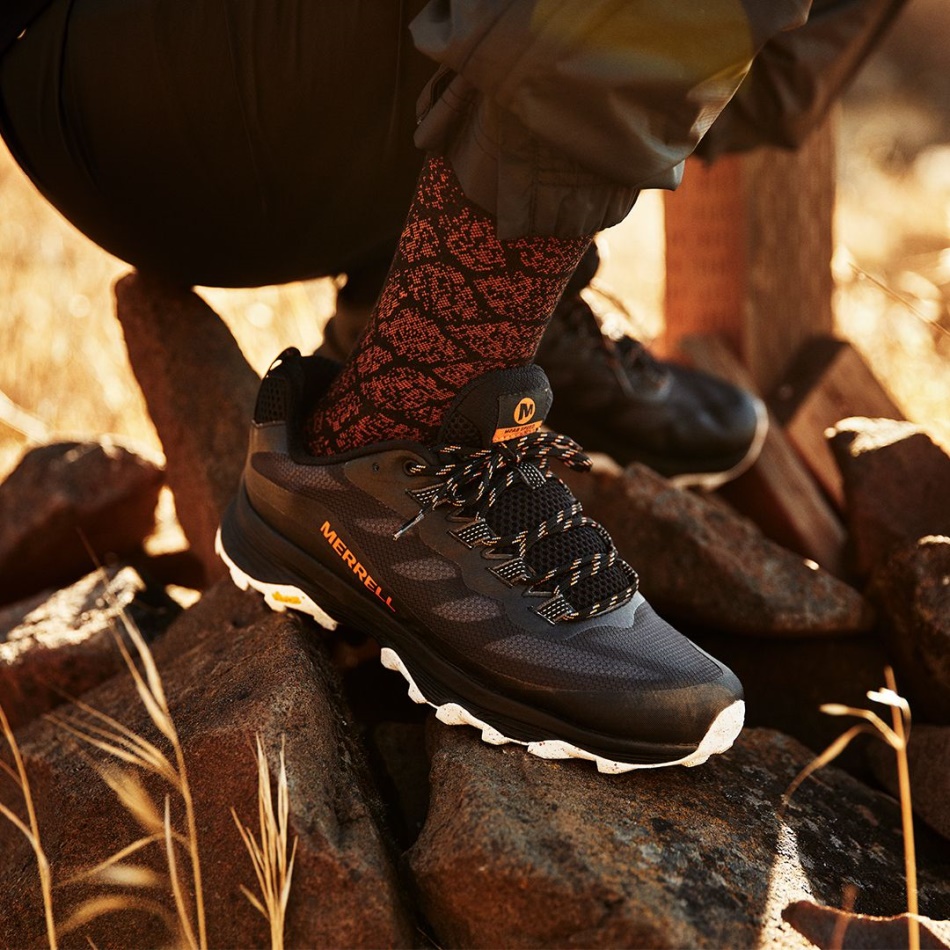 Merrell Hombre Moab Velocidad Negro