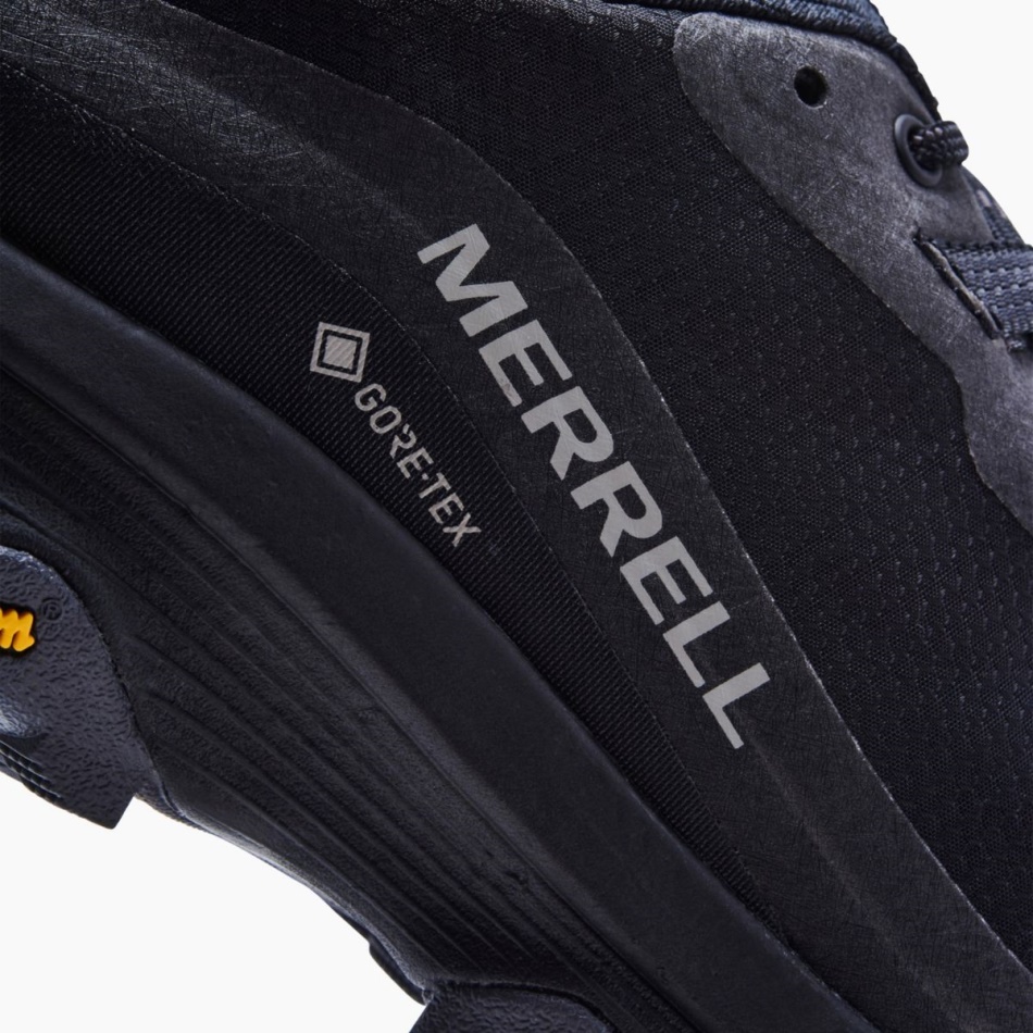Merrell Hombre Moab Speed Gore-tex Negro-asfalto