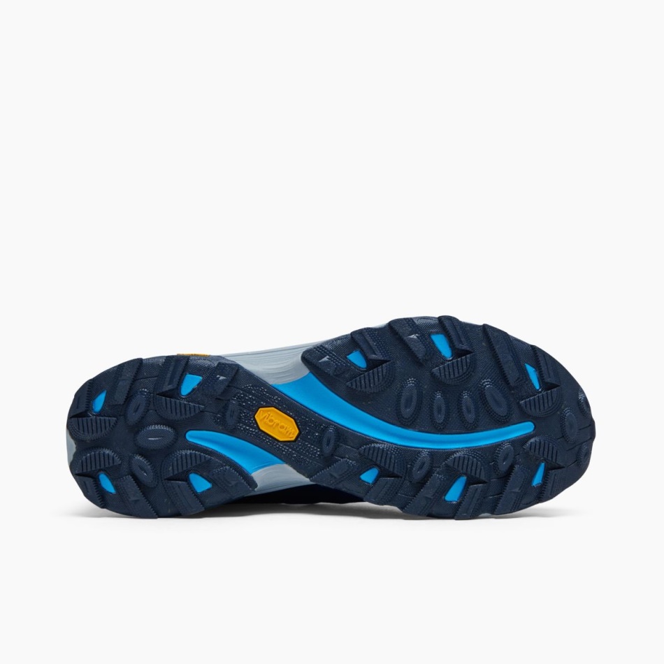 Merrell Hombre Moab Speed Gore-tex Azul Marino