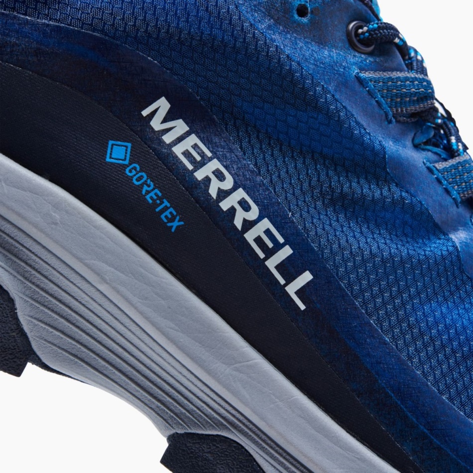 Merrell Hombre Moab Speed Gore-tex Azul Marino