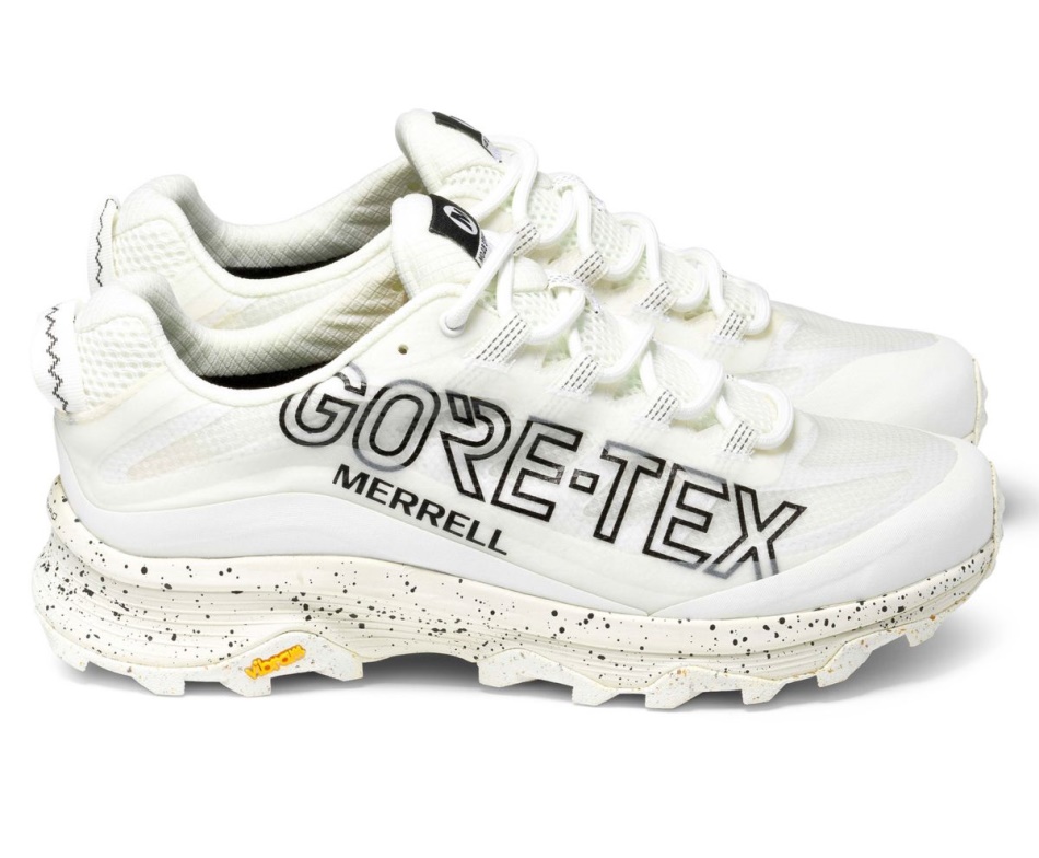 Merrell Hombre Moab Speed Gore-tex Se Blanco