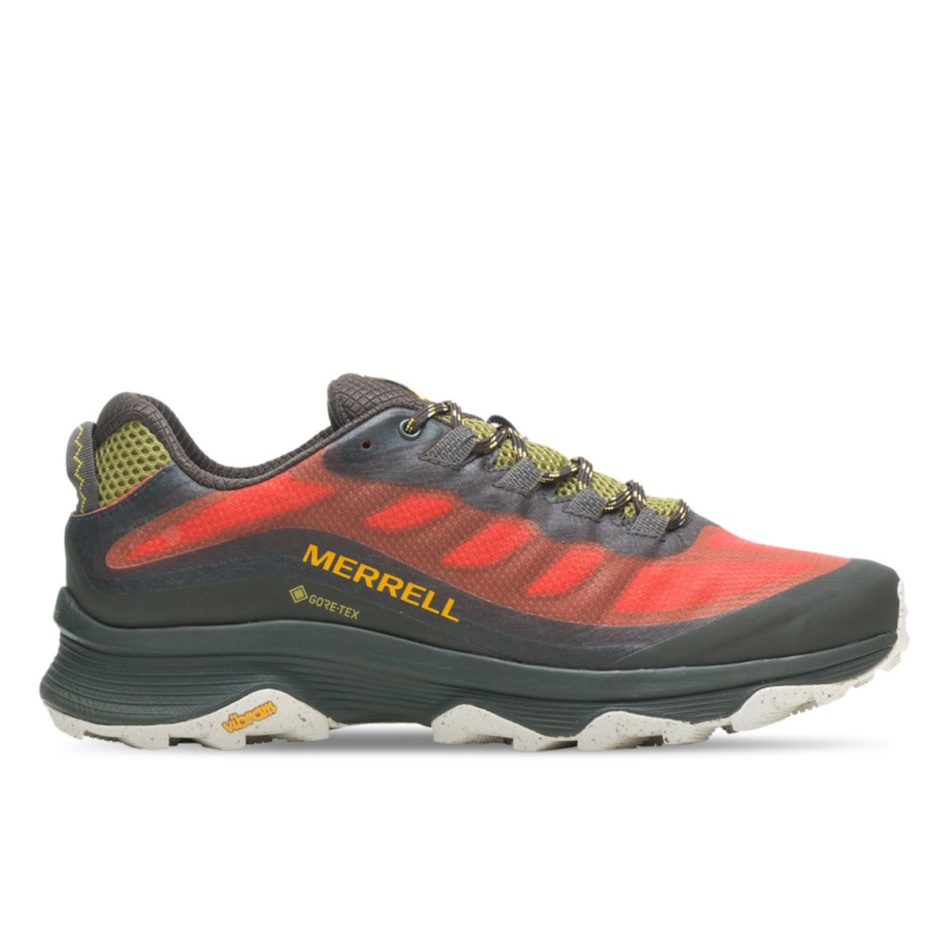 Merrell Hombre Moab Speed Gore-tex Mandarina