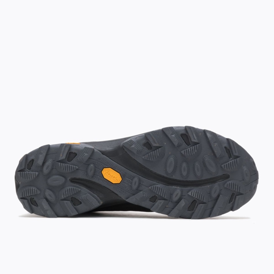 Merrell Hombre Moab Speed Mid Gore-tex Negro-asfalto