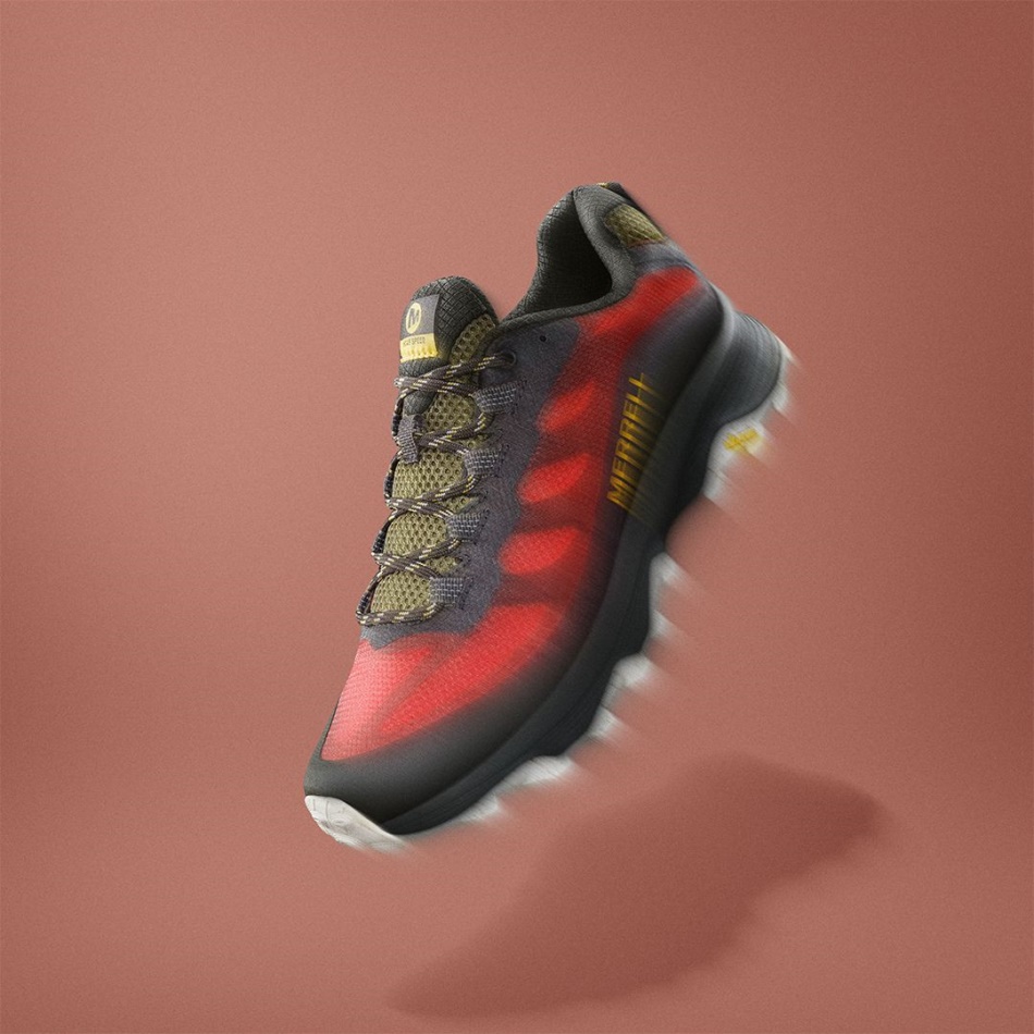 Merrell Hombre Moab Speed Mandarina