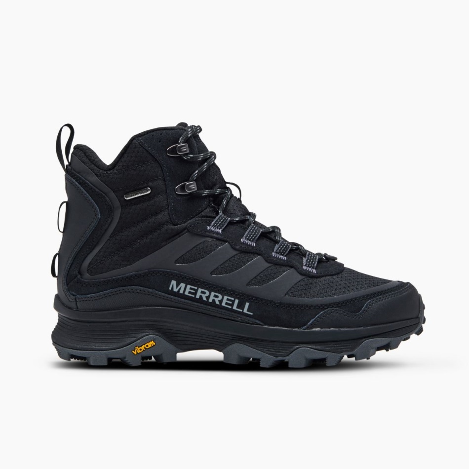Merrell Hombre Moab Speed Thermo Mid Impermeable Negro