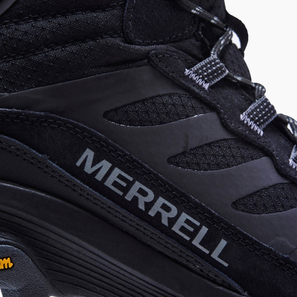 Merrell Hombre Moab Speed Thermo Mid Impermeable Negro